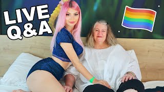 Spilling the tea LIVE 🔴 (Lesbian Age Gap Couple)