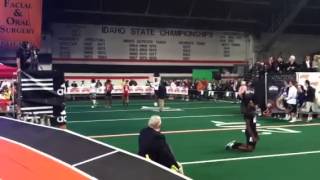 Meet record set in boys' 60-meter hurdles