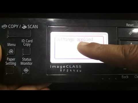 How to Install, Configure Network Printer | Configure Canon MF244dw as network printer in Windows 10