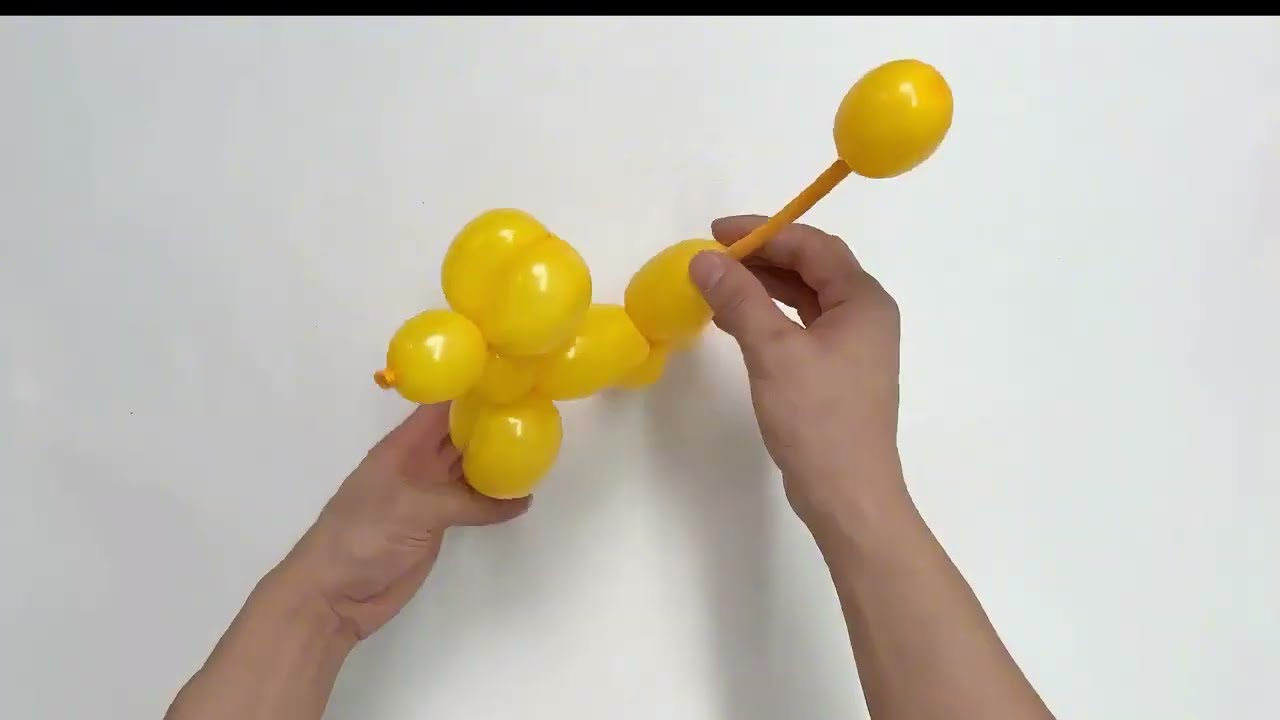001 How to Make a Balloon Dog 🐩 Easy Step by Step Tutorial  气球小狗教学