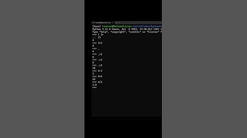 Using Python as a Desk Calculator
