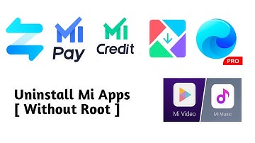 Uninstall Mi Apps [ Without Root ] [ Redmi Poco Mi phones ]  ( Tamil )