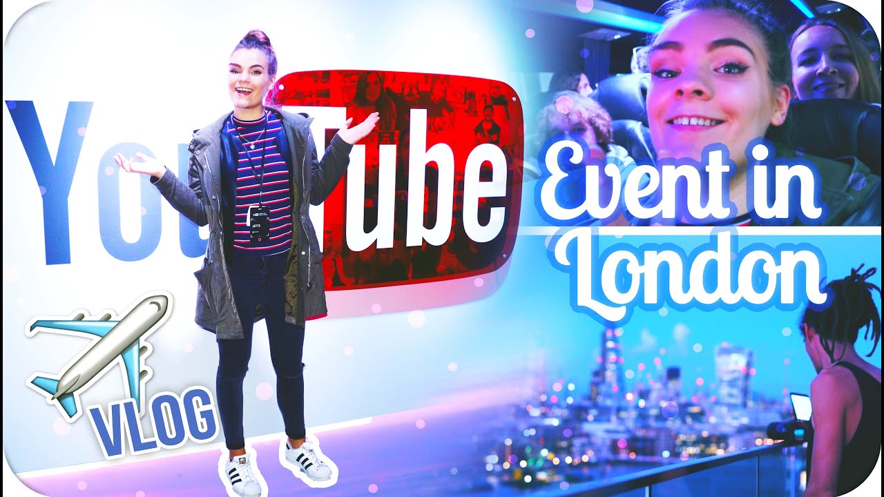 KRASSES YOUTUBE EVENT IN LONDON ◇ Travel Vlog // I'mJette