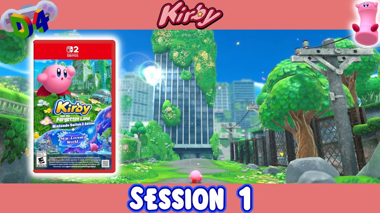 Kirby: Star-Crossed World - Session 1 - Kirby Wednesdays - Designing For Stream Archives