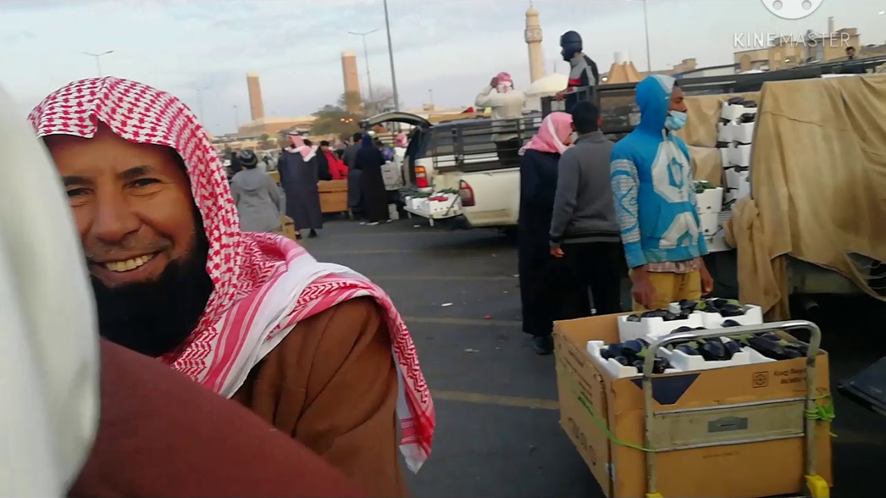 الأربعاء /تغطية سوق الخضار بالجمله في بريده صباحا 22/5/1442