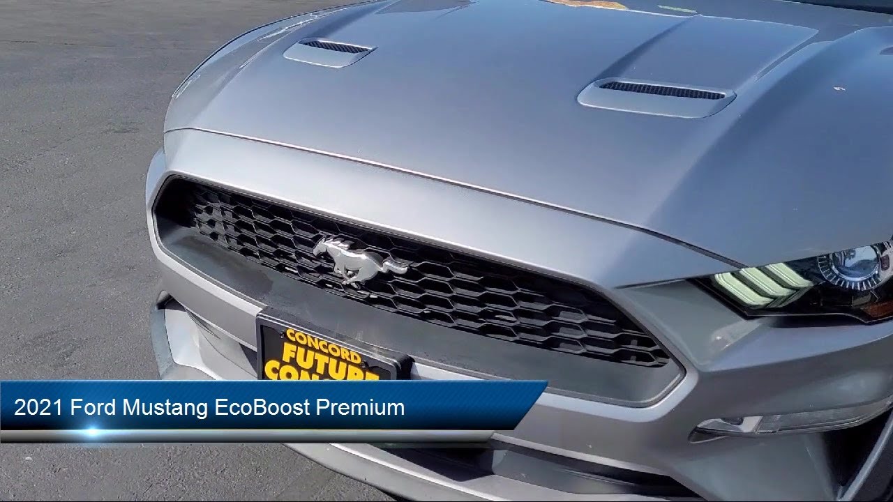 2021 Ford Mustang EcoBoost Premium Convertible Concord  San Jose  Fremont  Hercules  Sacramento