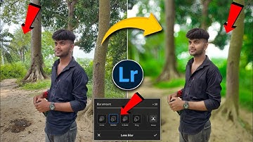 Background Blur Photo Editing Lightroom | Lightroom Photo Editing | Lightroom Photo Editing Tutorial