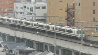 大和路線221系 平城山～奈良 JR West Yamatoji Line 221 series EMU