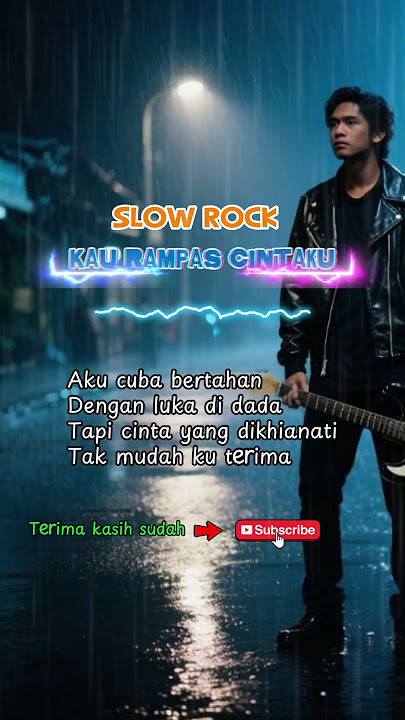 Kau Rampas Cintaku - Di Tusuk Sahabat - Slow Rock Malaysia -Kecawa #slowrock #malaysia #shorts #fyp