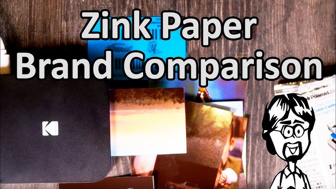 Zink Paper Comparison using the Canon Ivy! 