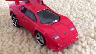 Hotwheels Lamborghini countach tooned 2004 review !