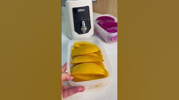 Một Chiếc Máy Ép Chậm Đa Năng Vừa Ép Kiệt Bã Lại Làm Kem Siêu Mịn #food #naunuong #cooking