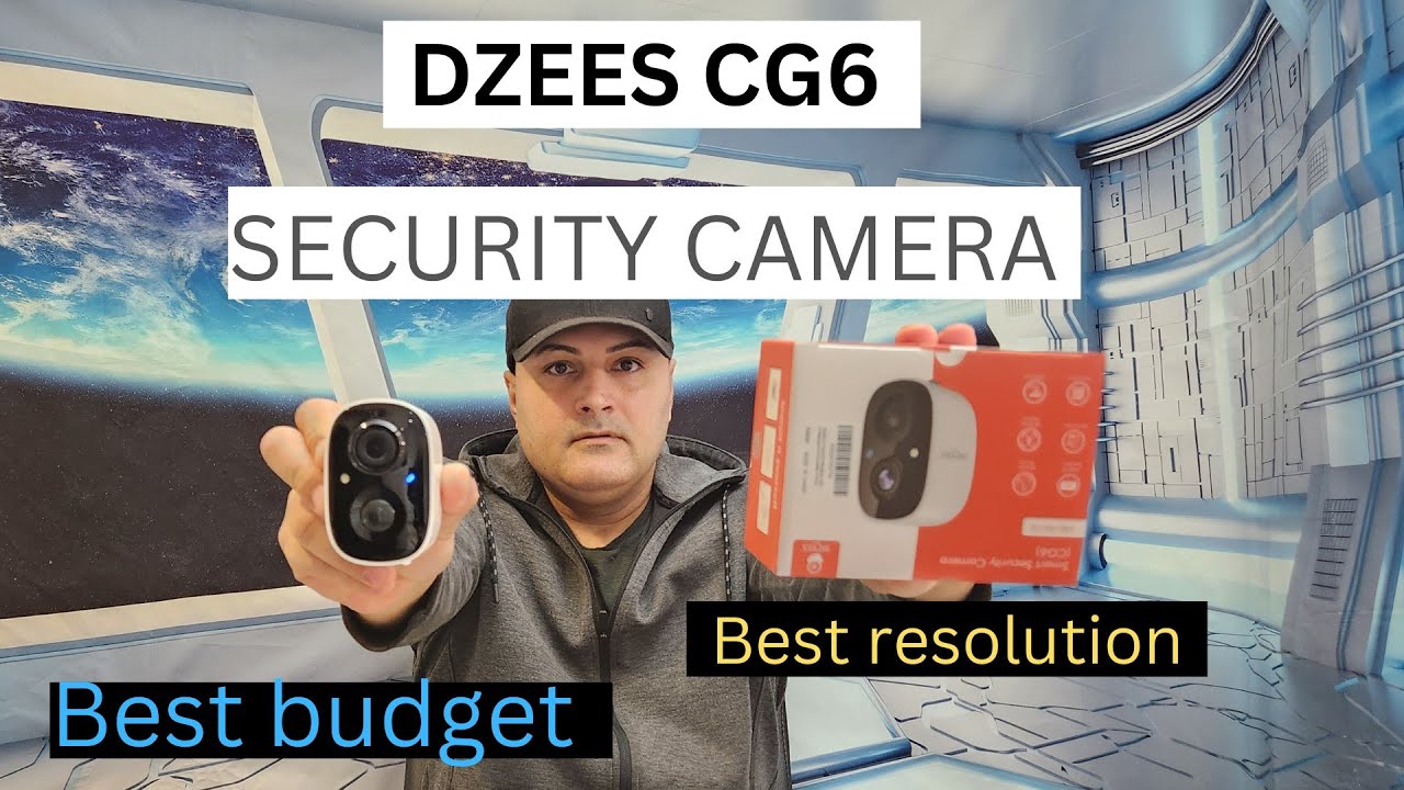 DZEES CG6 SECURITY CAMERA BEST RESOLUTION 1080P - YouTube