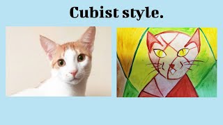 Term 2 week 9-10 Cubist Art