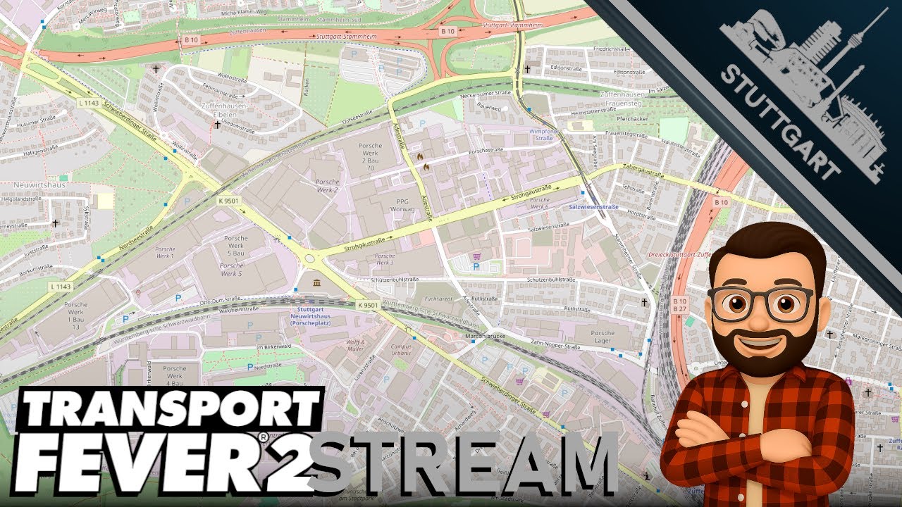 Wir basteln etwas weiter an der City 🔴 Live 🔴 | Transport Fever 2
