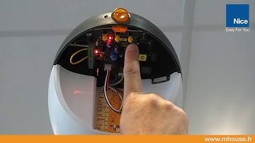 2. Régler les positions sur une motorisation pour porte de garage Mhouse GD0C