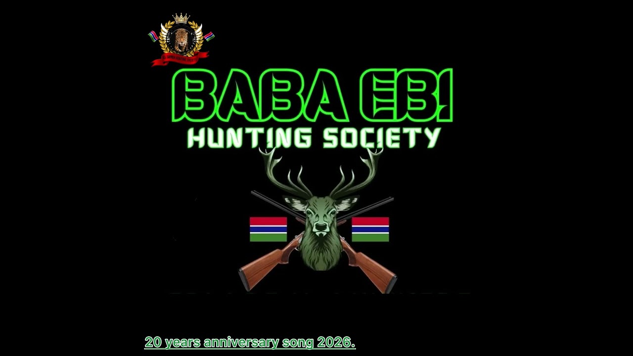 Песня, посвященная 20-летию охотничьего общества Баба Эби в Гамбии (2026 год).