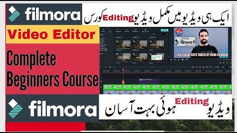 Filmora9 Complete Video Editing Tutorial For Beginners 2020|| Full Course