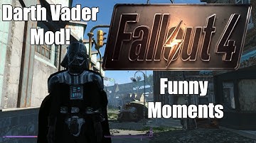 Fallout 4 Funny Mods - Darth Vader Star Wars Mod! (Links in Description)