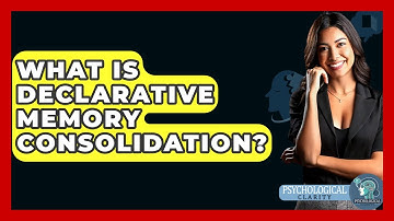 What Is Declarative Memory Consolidation? - Psychological Clarity