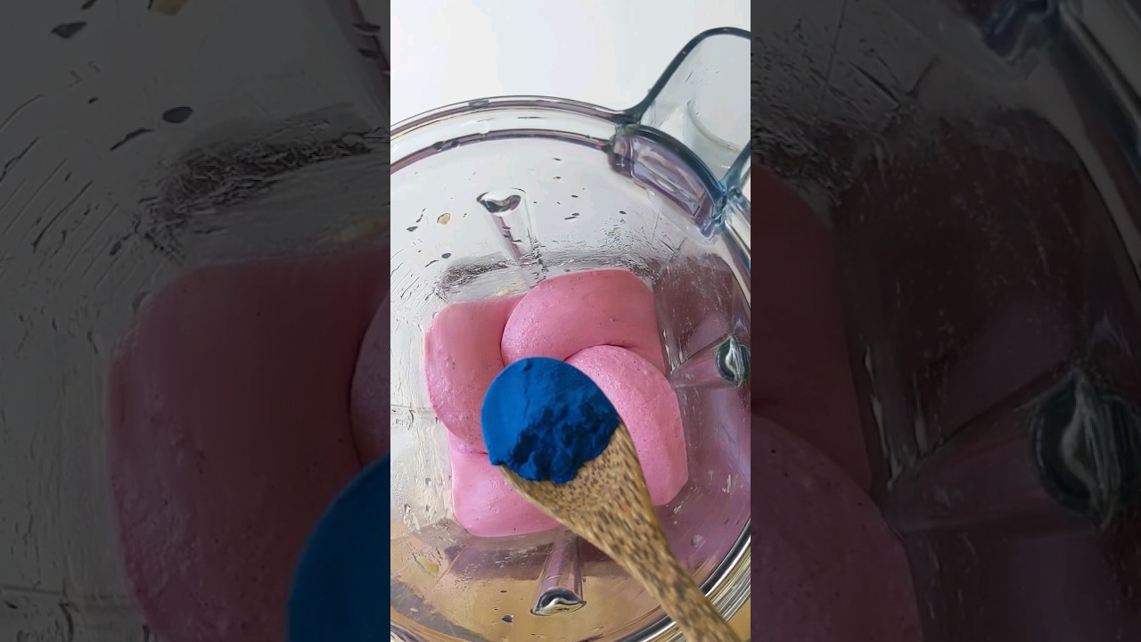 What color did you think this smoothie would become?😍