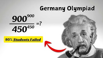 Germany | Math Olympiad | 95% Student Failed To Solve | Tricky Math | Mathematics | Pi Nerds