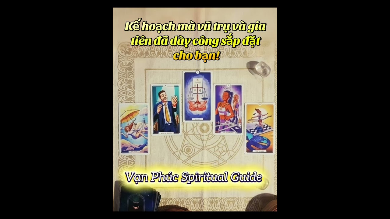 TAROT - KẾ HOẠCH MÀ VỤ TRỤ VÀ GIA TIÊN ĐÃ DÀY CÔNG SẮP ĐẶT CHO BẠN
