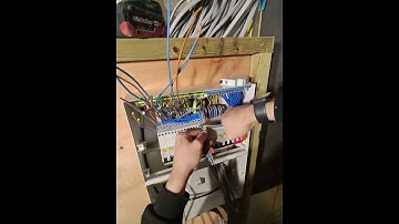 Behind the scenes of fuseboard installation #diy #fuseboard #howto #electrician #install #pov