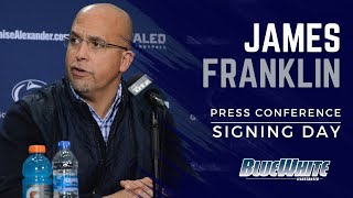 James Franklin discusses Penn State's 2023 recruiting class | Press Conference | #WeAre