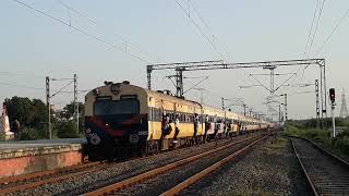 Crowded Surat - Sanjan Memu Departing At Sachin.