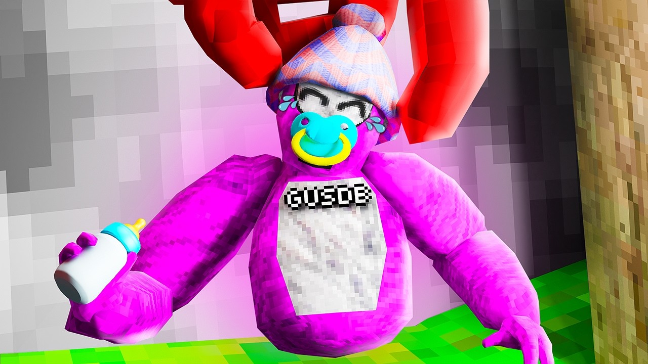 Этот МАЛЫШ играет в догонялки с гориллами..