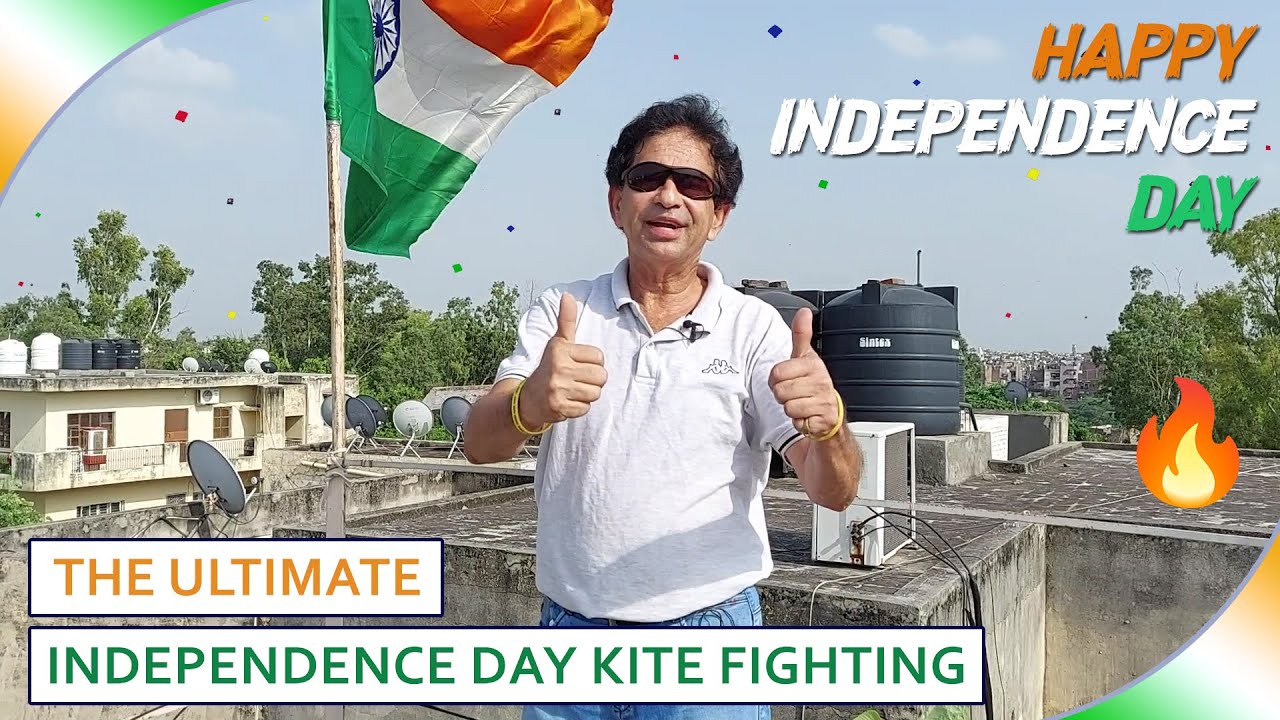 The Ultimate Independence Day Kite Fighting Vlog | 15th August | स्वतंत्रता दिवस की पतंगबाजी ️‍🔥