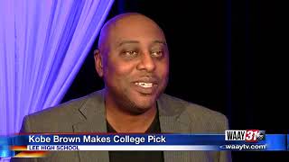 Kobe Brown makes college choice