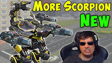 "Beyond Godlike" More NEW SCOPRION Robot Gameplay - War Robots WR
