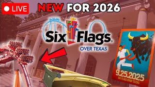 New 2026 B&M GIGA Dive REVEAL |Six Flags Over Texas|