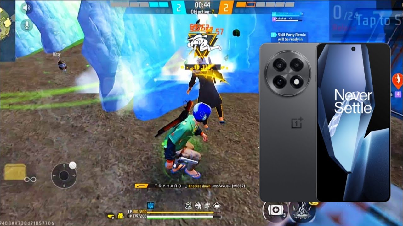 OnePlus 13R Free Fire Headshot Sensitivity⚡Settings | New oneplus 13r free fire test 📲