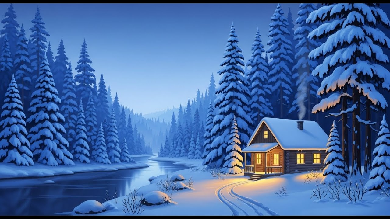Beautiful Relaxing Music ❄️ Peaceful Winter Melodies for Deep Healing, Stress Relief & Sleep
