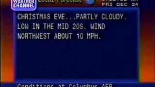 TWC Local Forecast Christmas 1993 Error