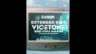 Vicetone U0026 Anna Clendening  See You Again zarin Extended Edit