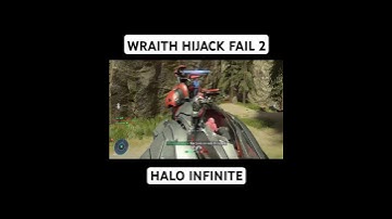 "Wraith Hijack Fail 2" | #smol #haloinfinitemultiplayer #haloinfinite