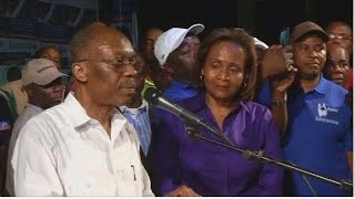 Former Haitian President Aristide collapses
