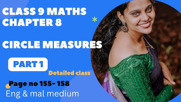 Class 9/ MATHS/chapter8/CIRCLE MEASURES/page no 155-158/PART1