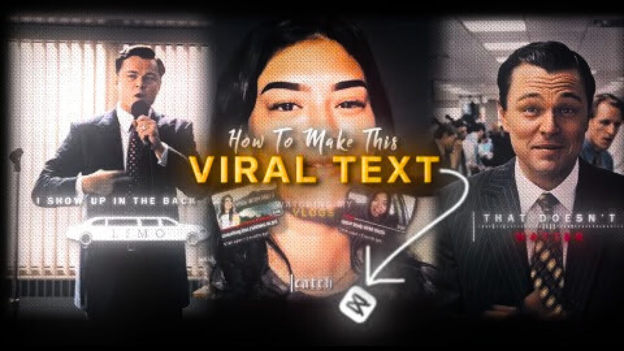 HOW TO MAKE VIRAL TEXT ON CAPCUT!! (Cred's to the original creator 