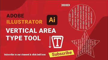 How to use vertical area type tool adobe illustrator cc