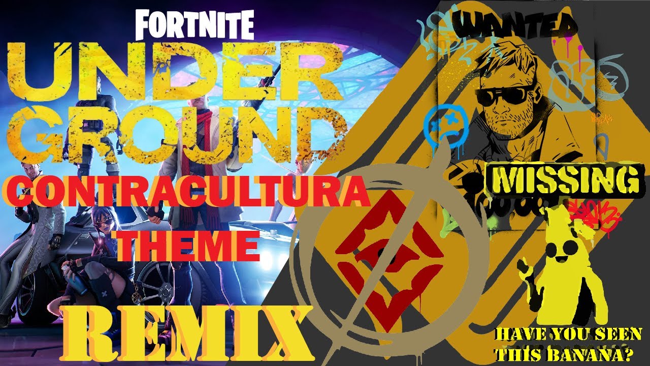 Fortnite Underground Theme- Contracultura Remix, musica del pase y lobby capitulo 5 temporada 1