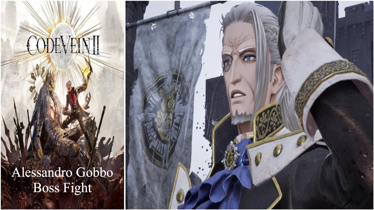 Code Vein II — Бой с боссом Алессандро Гоббо