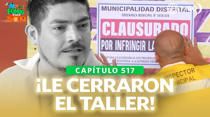 Al Fondo hay Sitio 11: Joel devastated after the closure of his workshop (Episode n°517)