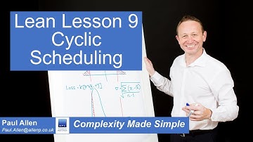 Lean Lesson 9 - Cyclic Schedule Standard work