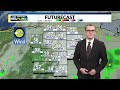 Scattered showers linger Sunday AM