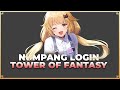 Login  tower of fantasy  top up febrystore